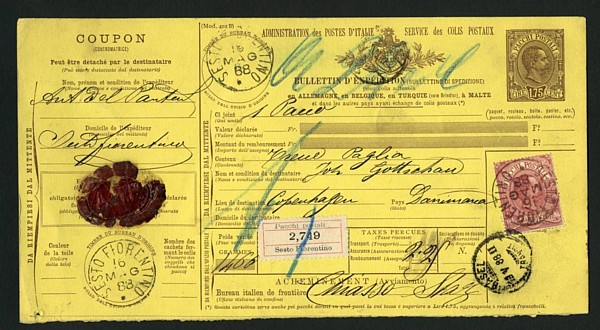 Parcel Card