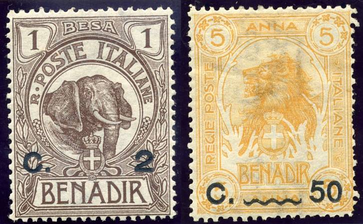 Lire overprint