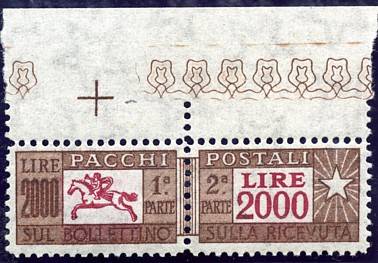 Parcel Stamps of the Republic of Italy