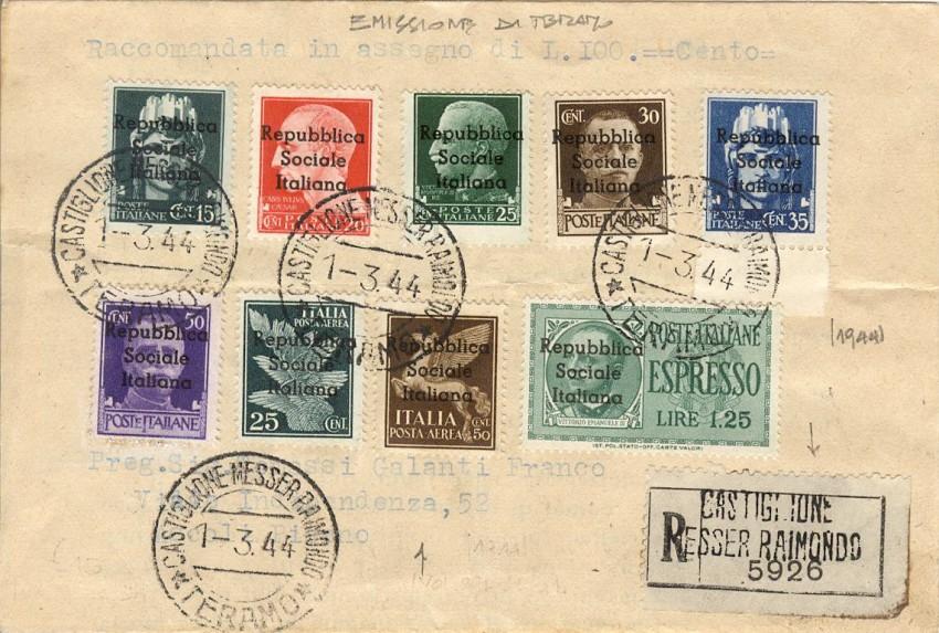 Italian Stamps - RSI (Italian Social Republic)