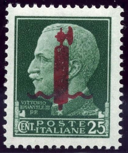 red overprint